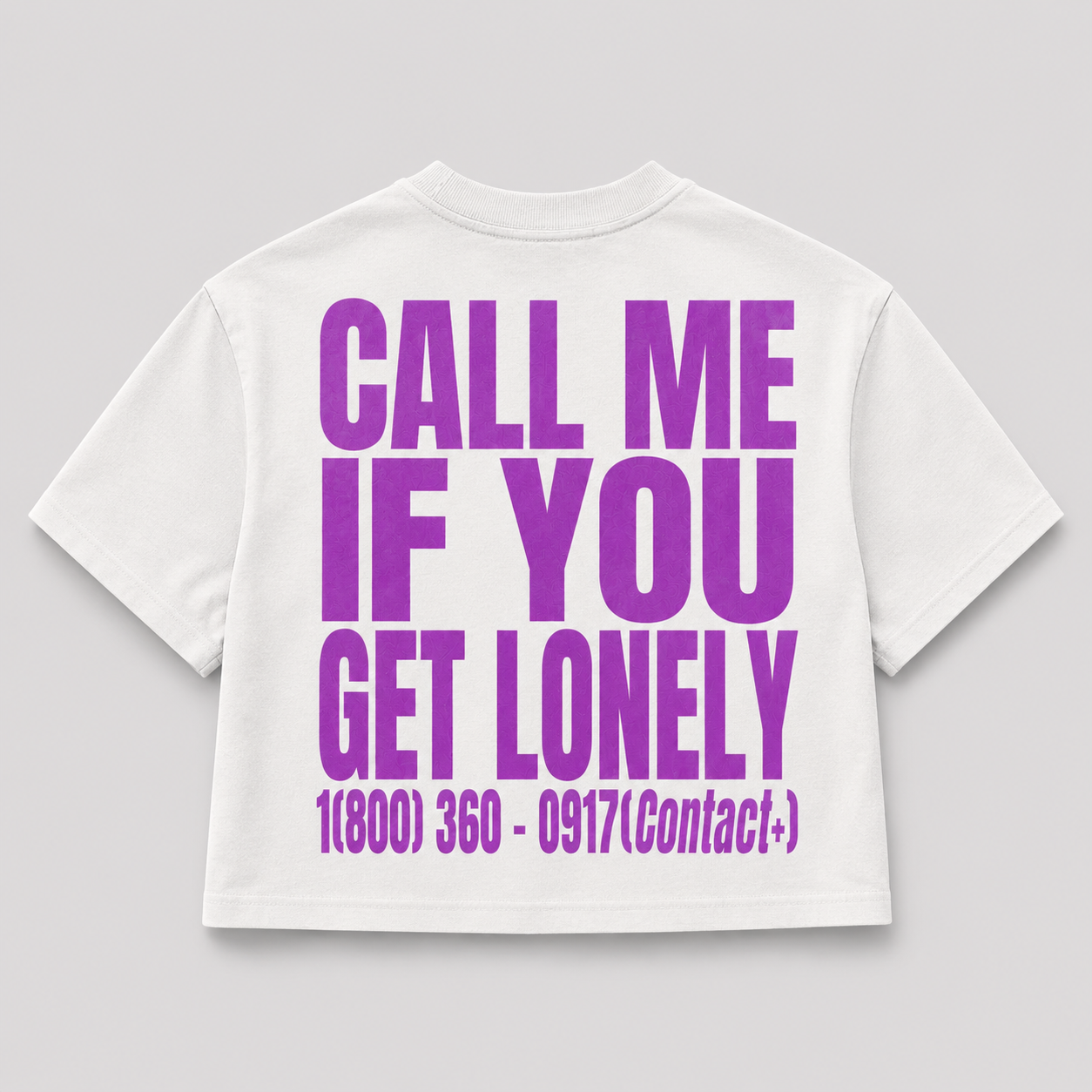 “Lonely cropped “