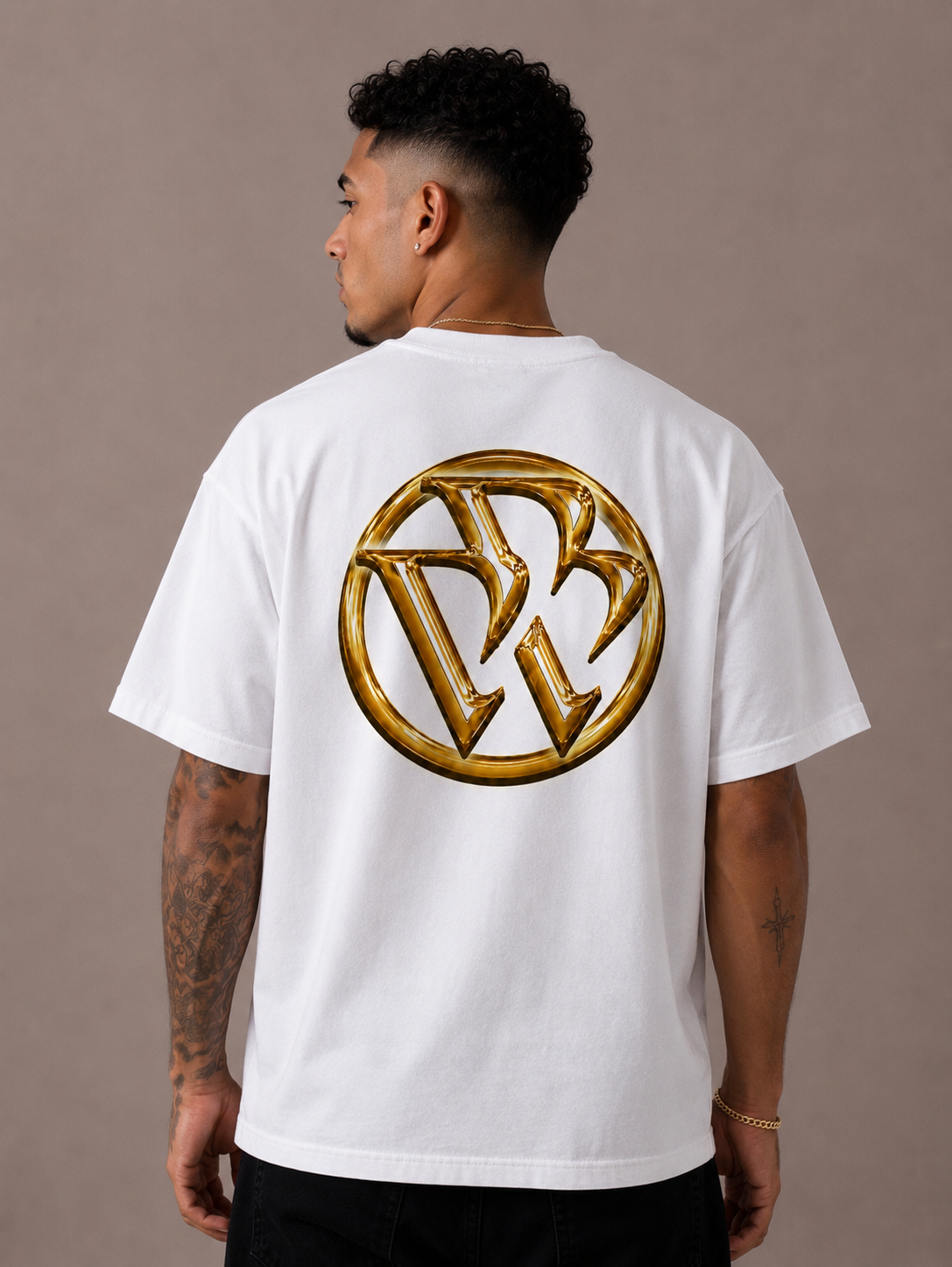 Gold white